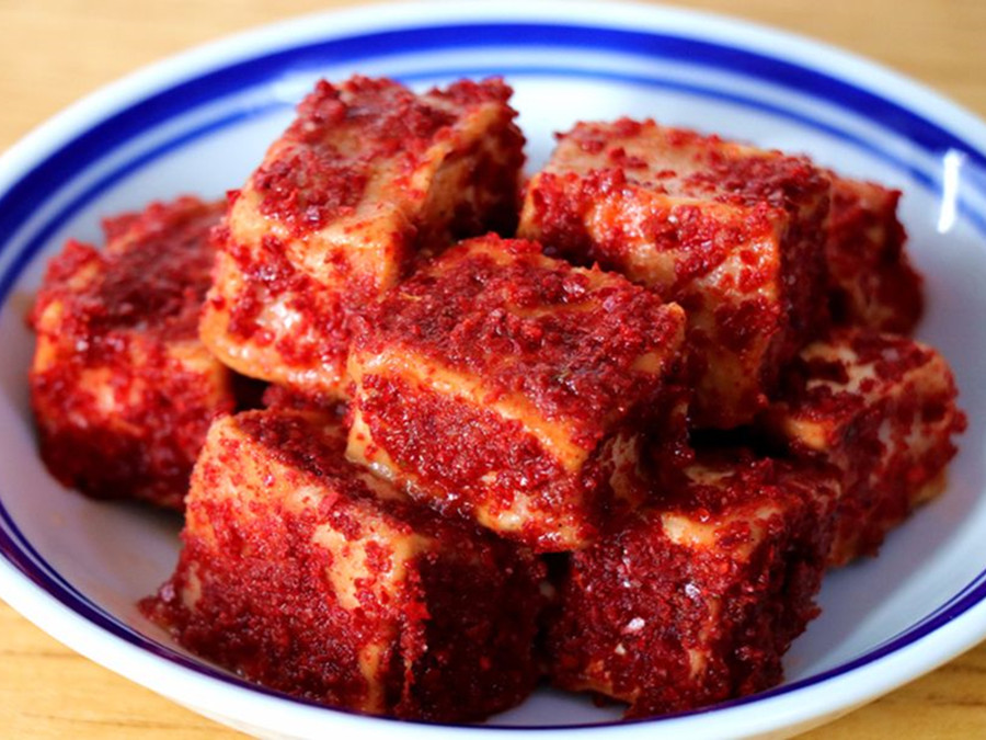 一碗美味的豆腐乳