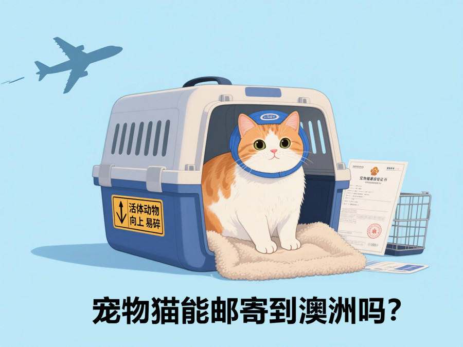 宠物猫能邮寄到澳洲吗？